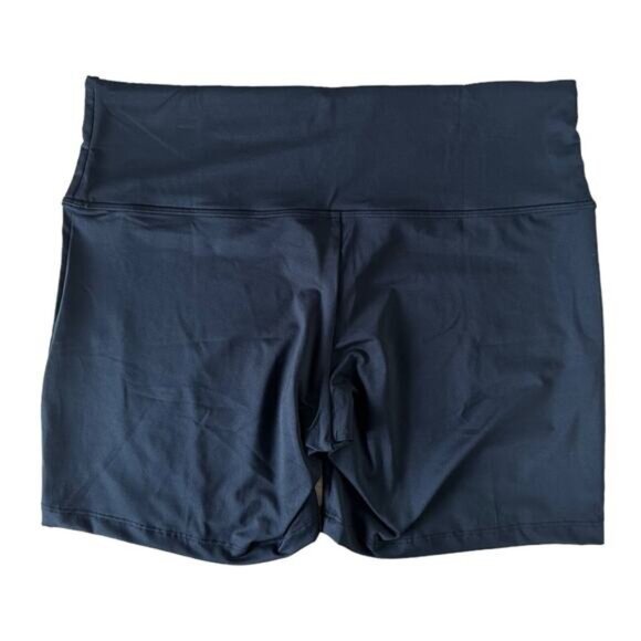 Nike Swim Women's Essential 6" Kick Shorts Size XL Black - Picture 4 of 8